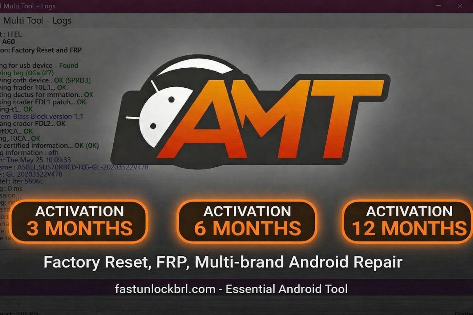 Android Multi Tool 3 Months Activation (AMT)✅️